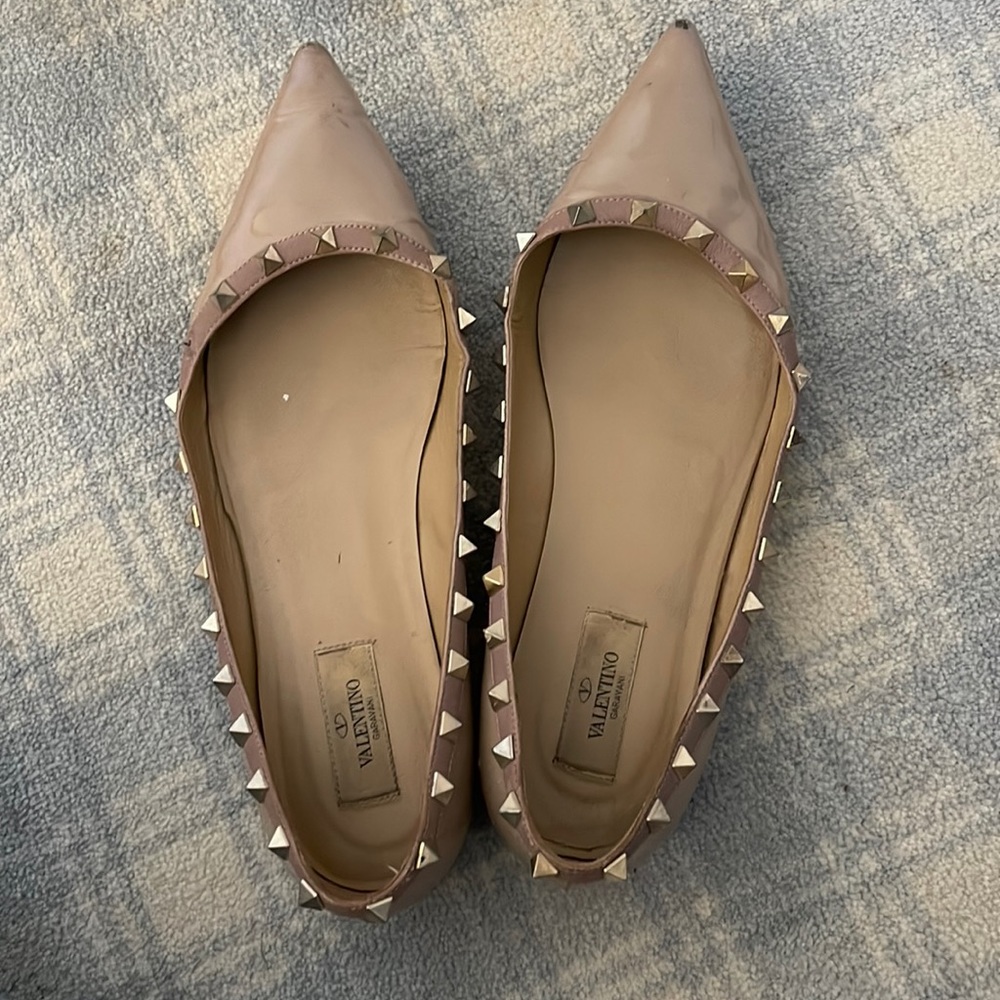 Valentino Rock Stud flats size 11